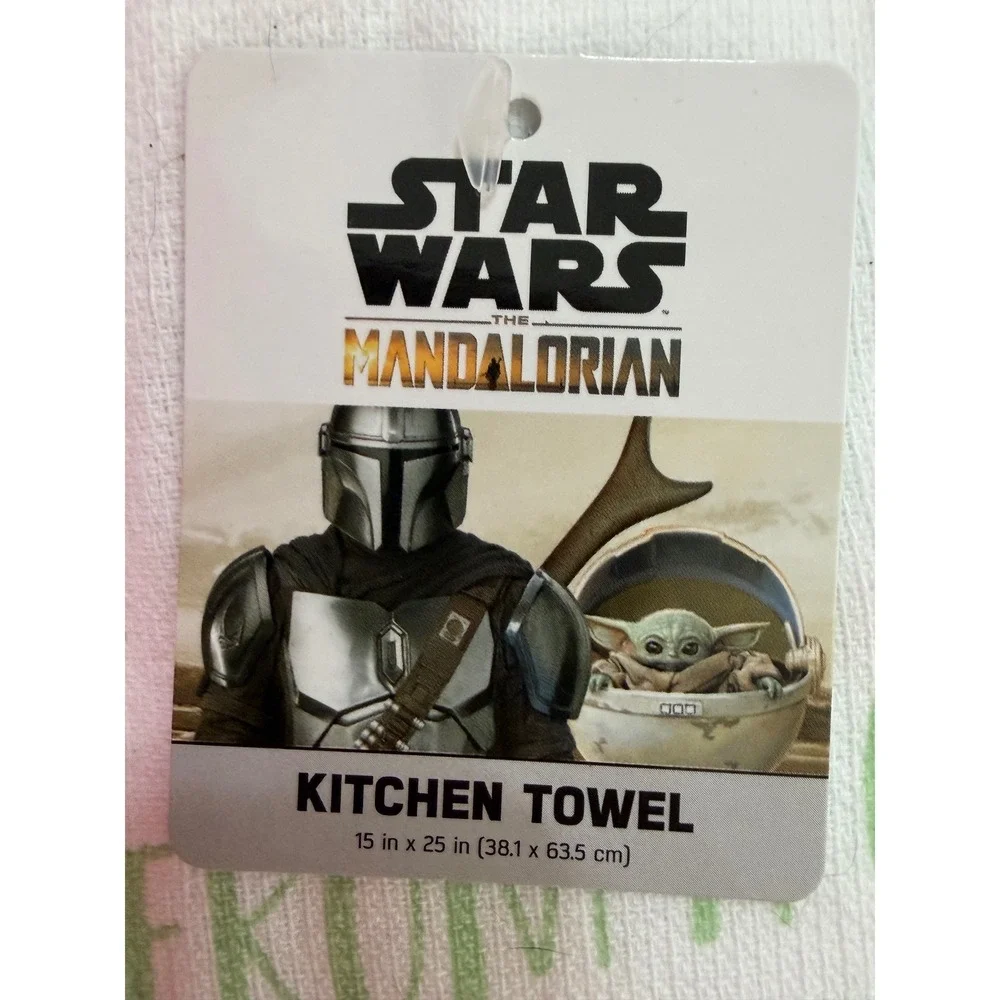 Star Wars Mandalorian Grogu Baby Yoda Kitchen Set Towel Mitts Pot Holder Clips